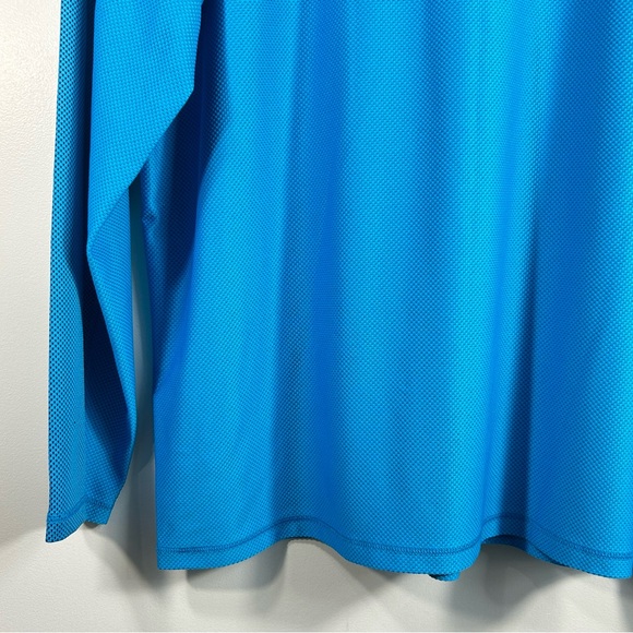 Calvin Klein Performance 1/4 Zip Long Sleeve Shirt Sleeve Spell Out; Men’s XXL - Picture 12 of 13